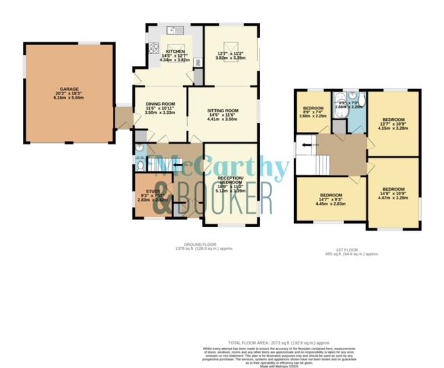IMMACULATE HOME - Reynolds Close, Cowes floorplan